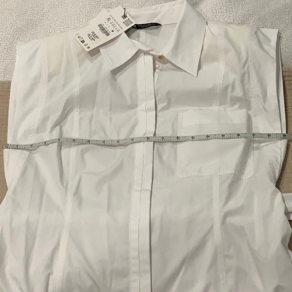 ZARA Long Poplin Dress - Picture 6 of 6